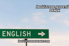 İngilizcede Şehvetli Ne Demek