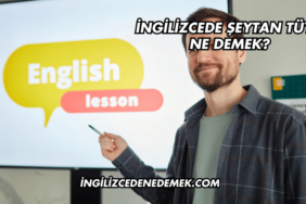 İngilizcede Şeytan Tüyü Ne Demek?