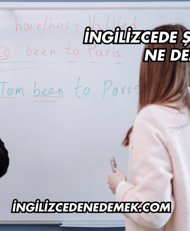 İngilizcede Şirk Koşmak Ne Demek?