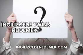 İngilizcede Twins Ne Demek?