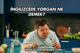 İngilizcede Yorgan Ne Demek?