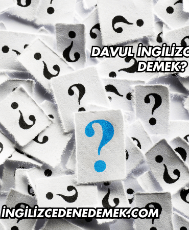 Davul İngilizcede Ne Demek?