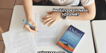 İngilizcede 11 Nasıl Söylenir?