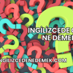 İngilizcede Çatal Ne Demek?
