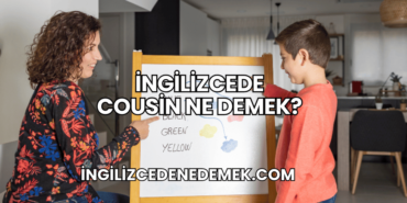 İngilizcede Cousin Ne Demek?