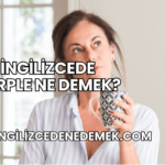İngilizcede Purple Ne Demek?