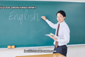 İngilizcede Green Hangi Renk?
