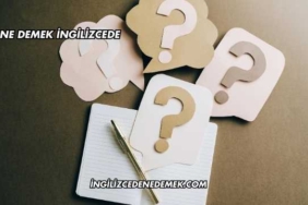 Art Ne Demek İngilizcede