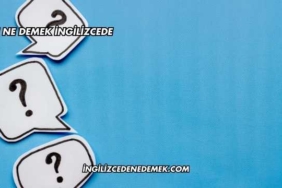 Dede Ne Demek İngilizcede