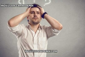 İngilizcede Car Ne Demek