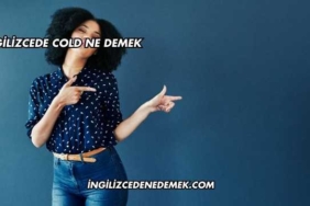 İngilizcede Cold Ne Demek