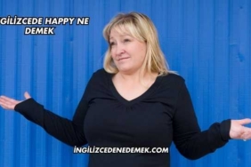 İngilizcede Happy Ne Demek