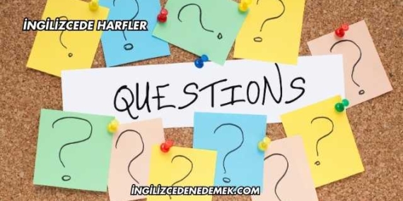 İngilizcede Harfler