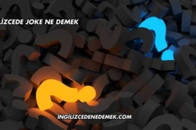 İngilizcede Joke Ne Demek