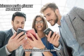 İngilizcede Resim Çizmek Ne Demek