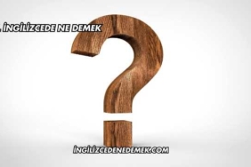 Meal İngilizcede Ne Demek