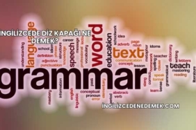 İngilizcede Diz Kapağı Ne Demek?