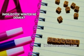 İngilizcede Winter Ne Demek?