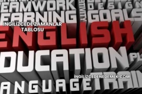 İngilizcede Zamanlar Tablosu