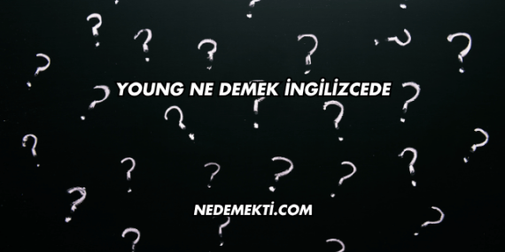 Young Ne Demek İngilizcede